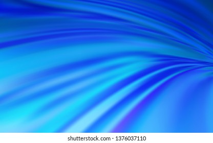 Light BLUE vector glossy abstract background. Colorful illustration in abstract style with gradient. New way of your design.
