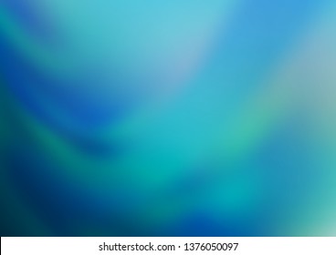 Light BLUE vector glossy abstract template. Modern geometrical abstract illustration with gradient. A new texture for your design.