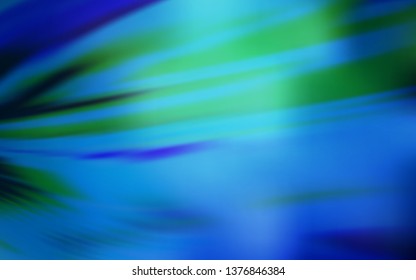 Light BLUE vector glossy abstract backdrop. Shining colored illustration in smart style. Completely new design for your business.