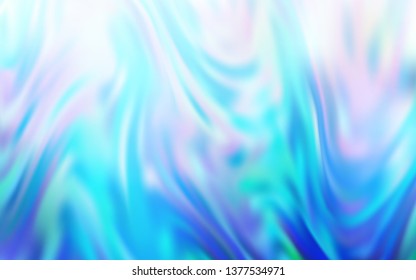Light BLUE vector glossy abstract background. Colorful abstract illustration with gradient. The best blurred design for your business.