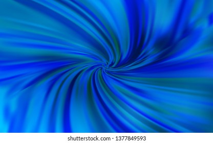 Light BLUE vector glossy abstract layout. Glitter abstract illustration with gradient design. Completely new design for your business.