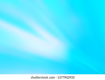 Light BLUE vector glossy abstract template. Colorful illustration in abstract style with gradient. Brand new style for your business design.