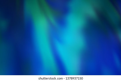 Light BLUE vector glossy abstract layout. Shining colored illustration in smart style. Smart design for your work.
