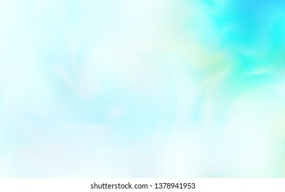 Light BLUE vector glossy abstract backdrop. New colored illustration in blur style with gradient. Background for a cell phone.