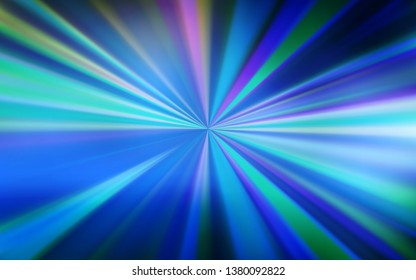 Light BLUE vector glossy abstract layout. Shining colored illustration in smart style. Completely new design for your business.