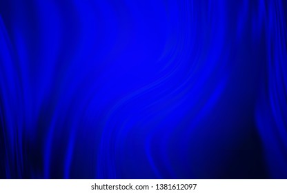 Light BLUE vector glossy abstract backdrop. New colored illustration in blur style with gradient. Smart design for your work.
