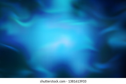 Light BLUE vector glossy abstract layout. Modern abstract illustration with gradient. Background for designs.