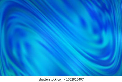 Light BLUE vector glossy abstract layout. A completely new colored illustration in blur style. New style design for your brand book.