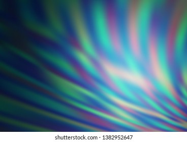 Light BLUE vector glossy abstract background. Colorful illustration in abstract style with gradient. Brand new style for your business design.