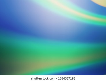Light BLUE vector glossy abstract template. Colorful illustration in abstract style with gradient. The template for backgrounds of cell phones.