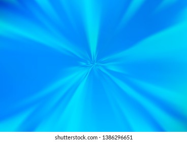 Light BLUE vector glossy abstract background. Glitter abstract illustration with an elegant design. A completely new template for your design.