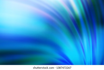 Light BLUE vector glossy abstract background. Abstract colorful illustration with gradient. Smart design for your work.
