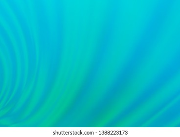 Light BLUE vector glossy abstract background. Creative illustration in halftone style with gradient. The template can be used for your brand book.