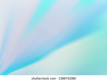 Light BLUE vector glossy abstract background. Glitter abstract illustration with an elegant design. The background for your creative designs.