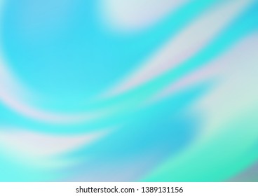 Light BLUE vector glossy abstract template. Colorful abstract illustration with gradient. Brand new style for your business design.