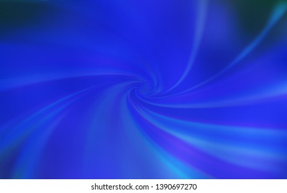Light BLUE vector glossy abstract layout. A completely new colored illustration in blur style. Elegant background for a brand book.