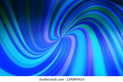 Light BLUE vector glossy abstract backdrop. Creative illustration in halftone style with gradient. New way of your design.