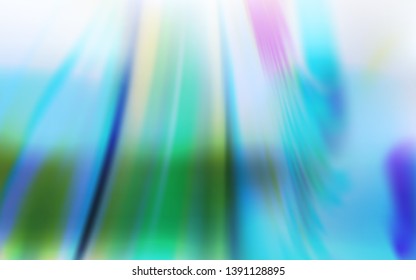 Light BLUE vector glossy abstract layout. A completely new colored illustration in blur style. New design for your business.