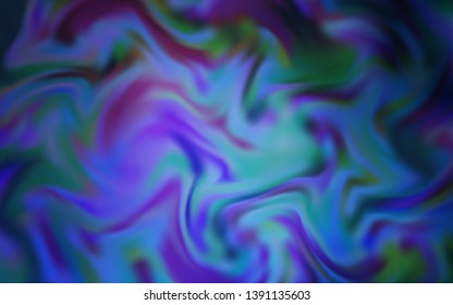 Light BLUE vector glossy abstract background. A completely new colored illustration in blur style. New design for your business.