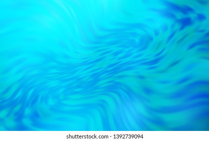Light BLUE vector glossy abstract layout. Colorful abstract illustration with gradient. Blurred design for your web site.
