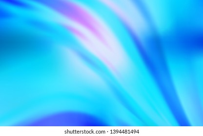 Light BLUE vector glossy abstract layout. Abstract colorful illustration with gradient. New style for your business design.