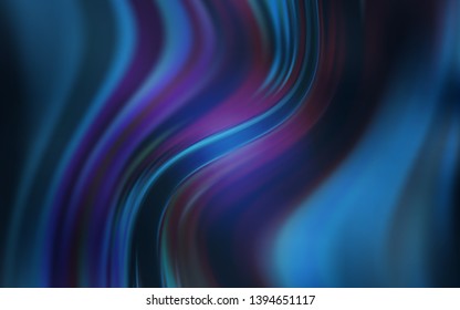 Light BLUE vector glossy abstract layout. Modern abstract illustration with gradient. Smart design for your work.