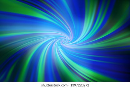 Light BLUE vector glossy abstract layout. Modern abstract illustration with gradient. New style design for your brand book.