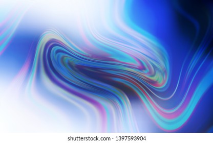 Light BLUE vector glossy abstract layout. Colorful illustration in abstract style with gradient. Elegant background for a brand book.
