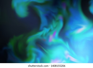 Light BLUE vector glossy abstract backdrop. Colorful abstract illustration with gradient. Completely new design for your business.