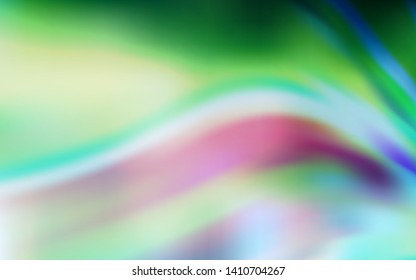 Light BLUE vector glossy abstract backdrop. New colored illustration in blur style with gradient. Background for a cell phone.