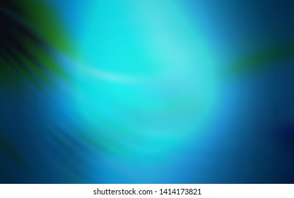 Light BLUE vector glossy abstract background. Colorful illustration in abstract style with gradient. The best blurred design for your business.