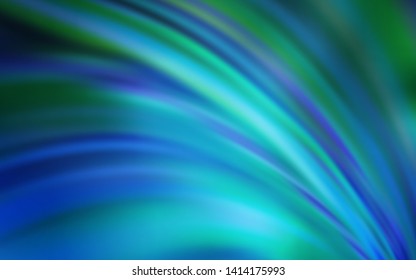 Light BLUE vector glossy abstract layout. Colorful illustration in abstract style with gradient. Completely new design for your business.