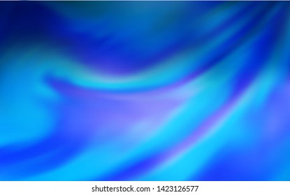 Light BLUE vector glossy abstract backdrop. Abstract colorful illustration with gradient. New style for your business design.