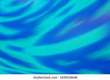 Light BLUE vector glossy abstract background. Shining colored illustration in smart style. Elegant background for a brand book.