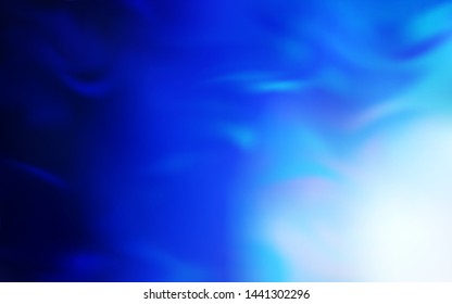 Light BLUE vector glossy abstract backdrop. Colorful abstract illustration with gradient. The best blurred design for your business.