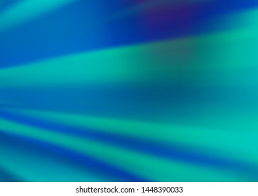 Light BLUE vector glossy abstract background. Creative illustration in halftone style with gradient. A completely new template for your design.