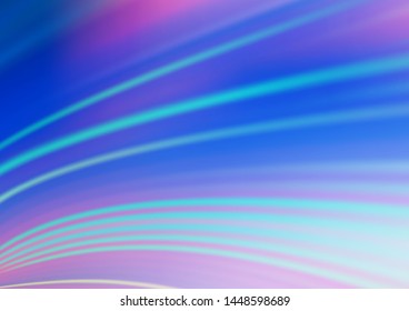 Light BLUE vector glossy abstract template. A completely new color illustration in a bokeh style. The template for backgrounds of cell phones.