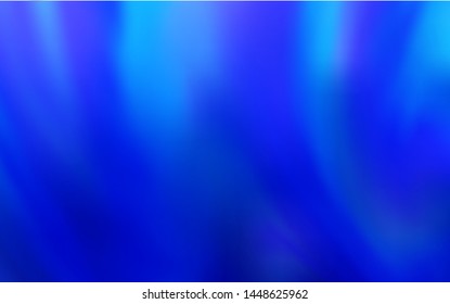 Light BLUE vector glossy abstract layout. Glitter abstract illustration with gradient design. Completely new design for your business.