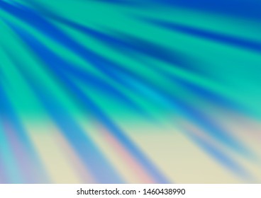Light BLUE vector glossy abstract background. Shining colorful illustration in a Brand new style. The template can be used for your brand book.