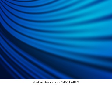 Light BLUE vector glossy abstract background. Creative illustration in halftone style with gradient. The best blurred design for your business.