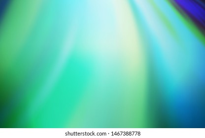 Light BLUE vector glossy abstract background. A completely new colored illustration in blur style. Background for designs.