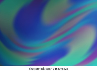 Light BLUE vector glossy abstract backdrop. New colored illustration in blur style with gradient. New way of your design.