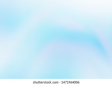 Light BLUE vector glossy abstract template. Shining colorful illustration in a Brand new style. The elegant pattern for brand book.
