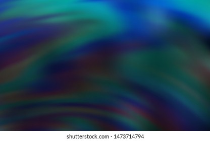 Light BLUE vector glossy abstract background. Creative illustration in halftone style with gradient. Blurred design for your web site.