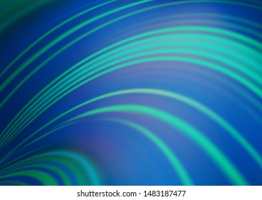 Light BLUE vector glossy abstract background. A vague abstract illustration with gradient. The background for your creative designs.