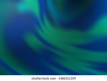 Light BLUE vector glossy abstract background. A vague abstract illustration with gradient. The elegant pattern for brand book.