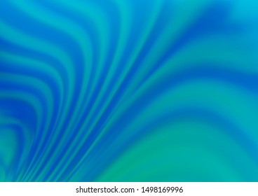 Light BLUE vector glossy abstract background. Modern geometrical abstract illustration with gradient. Brand new design for your business.