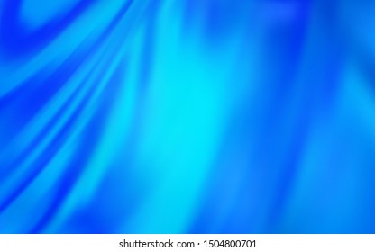 Light BLUE vector glossy abstract backdrop. Colorful abstract illustration with gradient. Blurred design for your web site.