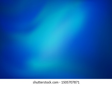 Light BLUE vector glossy abstract template. An elegant bright illustration with gradient. A completely new design for your business.