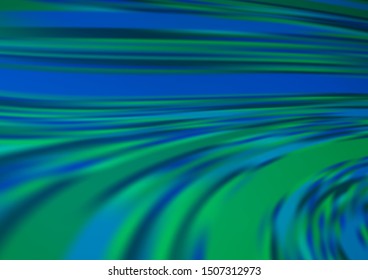 Light BLUE vector glossy abstract background. Colorful illustration in abstract style with gradient. A completely new template for your design.